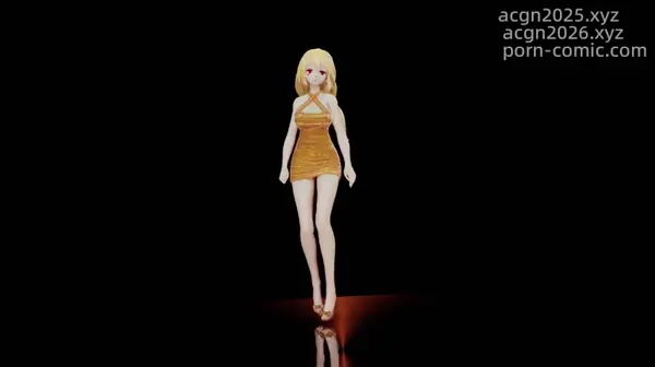 布料EEVEE【第12期】MMD~金丝包臀裙大兔兔-4月2020年