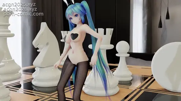 布料EEVEE【第21期】MMD〜大兔兔初音女郎-6月2020年