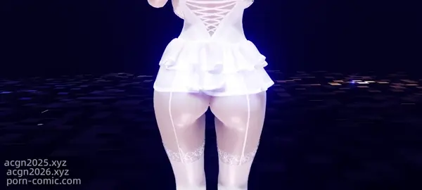 布料EEVEE【第98期】MMD〜白丝情趣优拉大兔兔-11月2021年