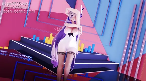 布料EEVEE【第184期】MMD〜涩涩小礼服羽兔姐姐大兔兔【2023年】