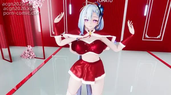 布料EEVEE【第215期】MMD〜涩涩大格蕾修圣诞装大兔兔【2023年】