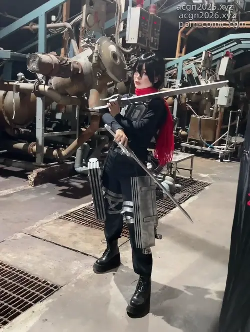 Umeko J – NO.085 cosplay Mikasa Final Season Attack on Titan -V (3).mp4