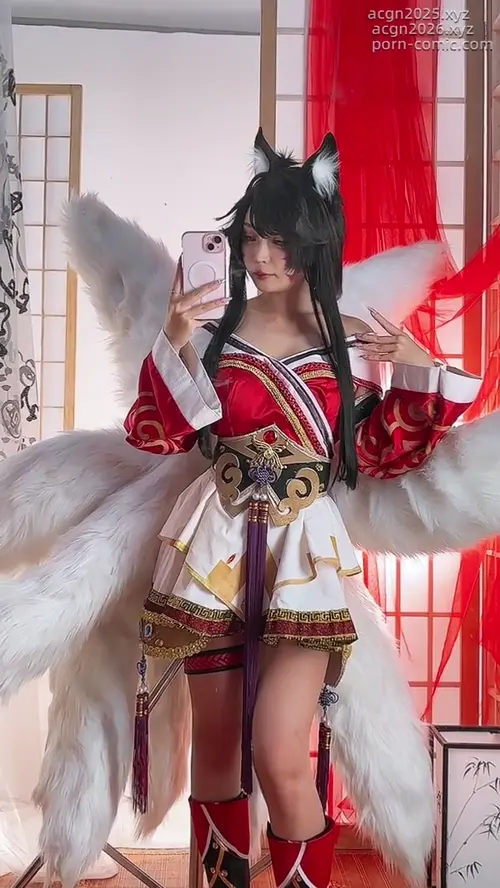 Umeko J – NO.099 cosplay Ahri League of Legends -V (7).mp4