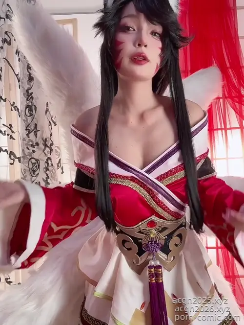 Umeko J – NO.099 cosplay Ahri League of Legends -V (8).mp4