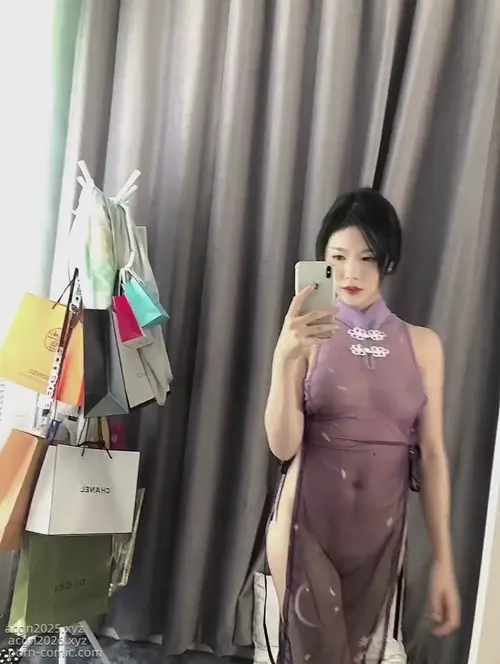抖娘-利世 – NO.124 紫旗袍-v.MP4