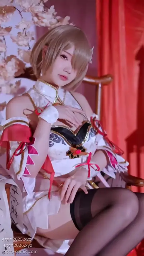 雪晴Astra – NO.048 崩坏3 丽塔·浣溪沙旗袍-V (5).MP4