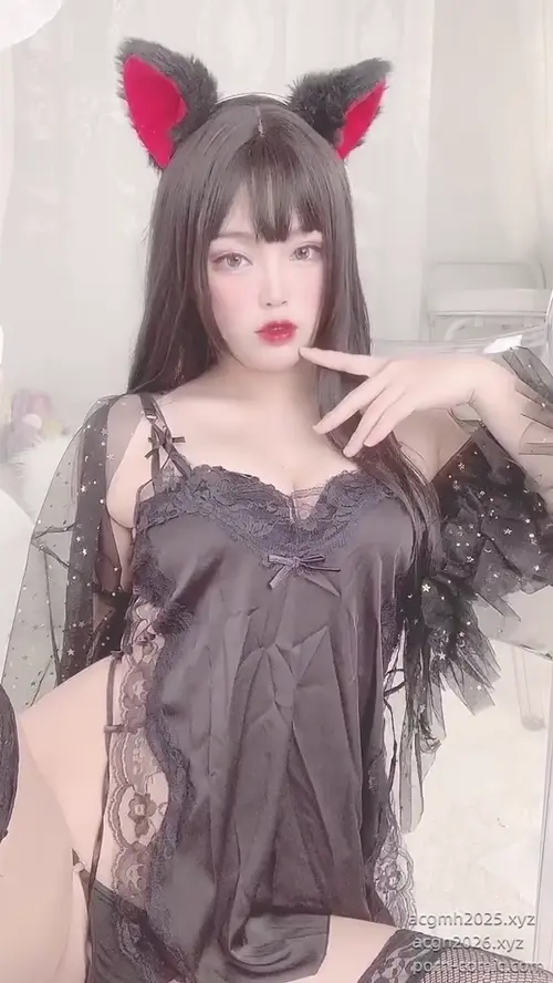 白烨烨 – NO.056 黑系猫咪少女-v (4).mp4