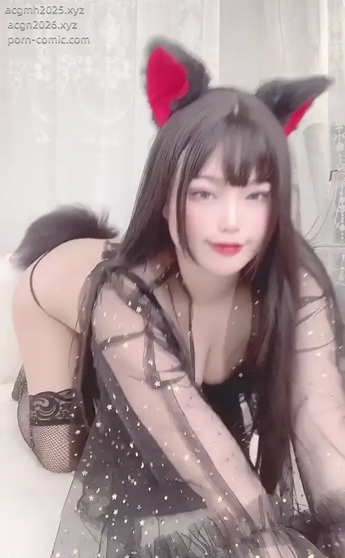 白烨烨 – NO.056 黑系猫咪少女-v (8).mp4