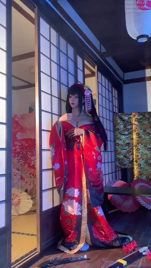 蠢沫沫 – NO.339 狂三和服cos_狂三花絮_手机视频-004.MP4