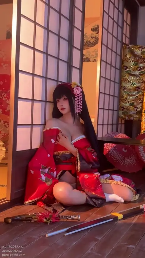 蠢沫沫 – NO.339 狂三和服cos_狂三花絮_手机视频-005.MP4