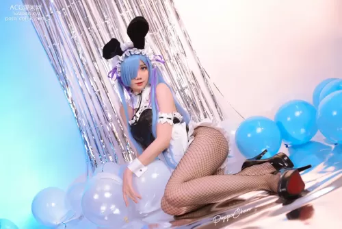 PoppaChan – NO.023 Rem Bunny - Re-Zero (Sexy and Cute content) [37P]