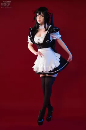 Umeko J - NO.032 Kurumi Tokisaki Maid[75P]