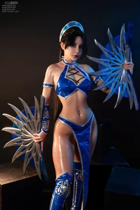 Umeko J – NO.080 cosplay Kitana Mortal Kombat [118P]