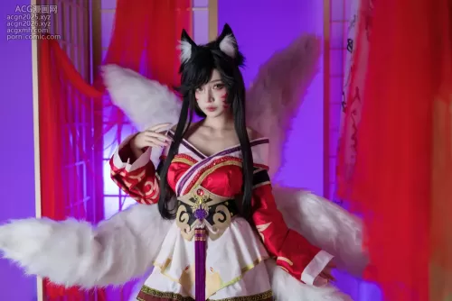 Umeko J – NO.099 cosplay Ahri League of Legends [119P]