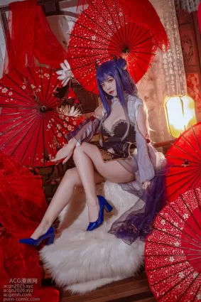 二佐 NO.118 碧蓝 伊吹旗袍 [29P]