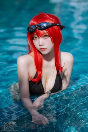 二佐 NO.126 碧蓝航线 扎拉泳装 [14P]
