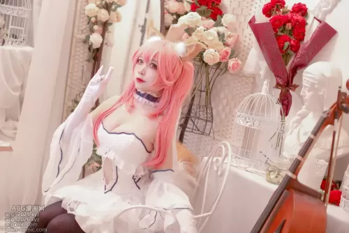 二佐 NO.129 fate玉藻前婚纱 [9P]
