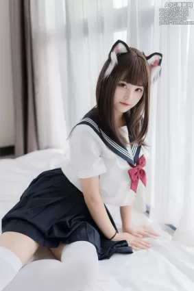 蜜汁猫裘 NO.005 猫耳JK [40P]