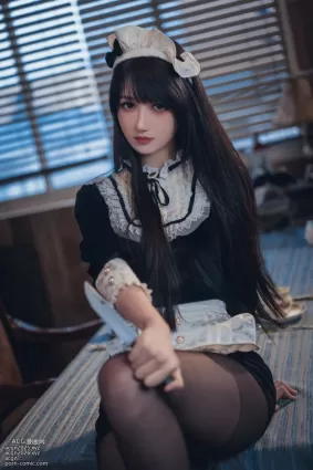 姬灵 - 舰长 女仆[16P 233MB]-抖个姬灵