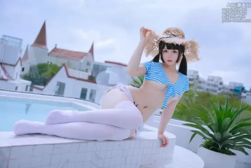 日奈娇 – NO.138 蓝白条[150P]