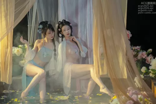 云溪溪 NO.027 奶桃 N51水池 [42P]