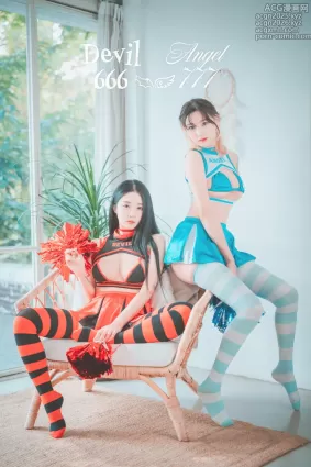【002】Bomi (보미) DJAWA Photo &Tae Ri (태리)  Devil 666 & Angel 777 [81P]