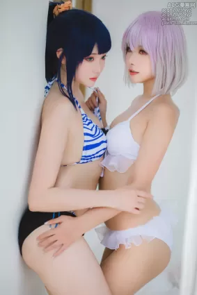 瓜希酱 – NO.083 &Momoko葵葵 - 宝多六花 新条茜 泳装[85P]