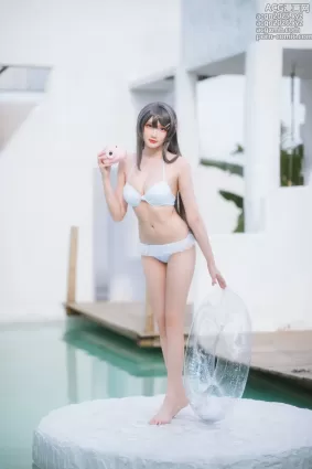 瓜希酱 – NO.092 樱岛麻衣 泳装[28P]