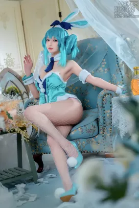 阿包也是兔娘 NO.030 白兔miku [28P]
