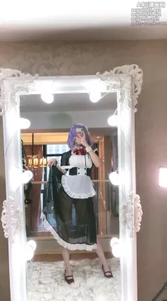 阿包也是兔娘 NO.043 自拍女仆 [10P]
