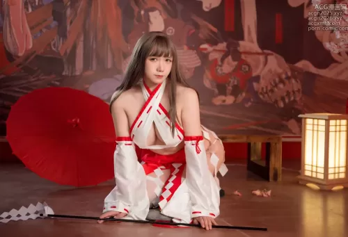 麻花酱 – NO.104 巫女系列[50P]