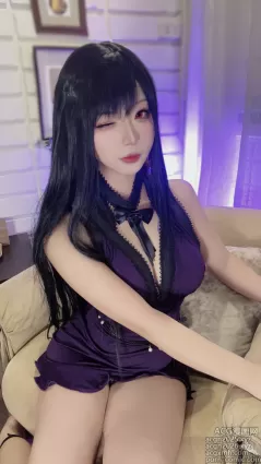 yuuhui玉汇 (Kokuhui) – NO.073 蒂法连衣裙[28P]