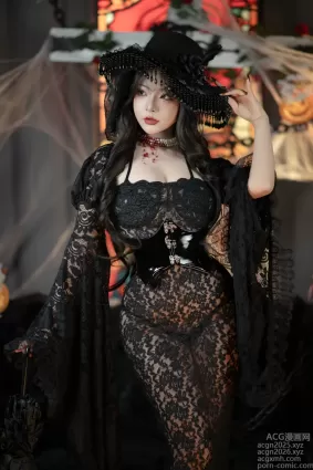 yuuhui玉汇 (Kokuhui) – NO.087 万圣节特辑 魔女狂欢夜[133P]