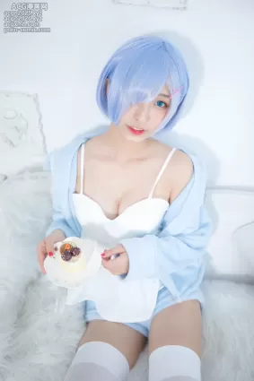 神楽坂真冬 - NO.034 电子相册-蕾姆《Milk by blue》[150P]