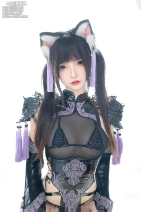 神楽坂真冬 – NO.144 旗袍猫女[75P]