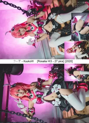 Kuuko W - NO.008 Rosalia-Honkai Impact[24P]