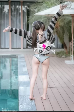 Kuuko W – NO.171 Grey Bikini[37P]
