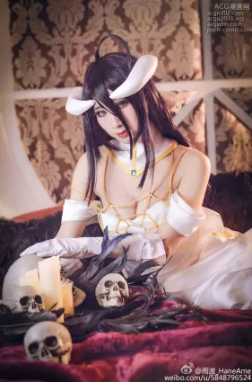 雨波_HaneAme - NO.051 Overlord Albedo[16P]