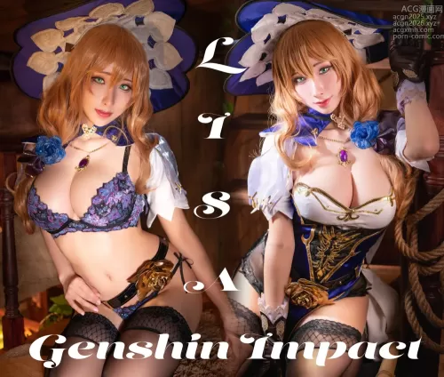 雨波_HaneAme - NO.090 Genshin Impact Lisa 原神丽莎[59P]