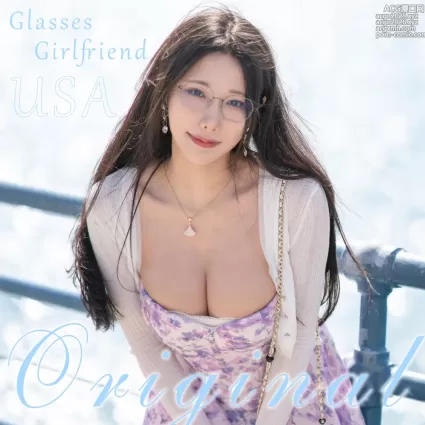雨波HaneAme – NO.397 24年08月订阅 Glasses Girlfriend USA 眼鏡女友 夏末美國回憶 [72P]