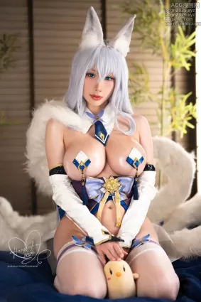 雨波HaneAme – NO.407 碧藍航線 信濃兔女郎[41P]