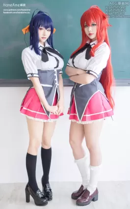 雨波_HaneAme - NO.026 High school DXD Akeno&rias