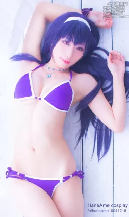 雨波_HaneAme - NO.069 Utaha Kasumigaoka (SaeKano) Swiming suit