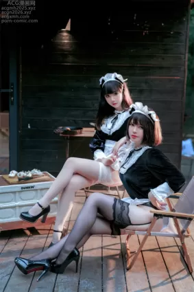 半半子 – NO.053 &面饼仙儿 - Maid姉妹 [74P]
