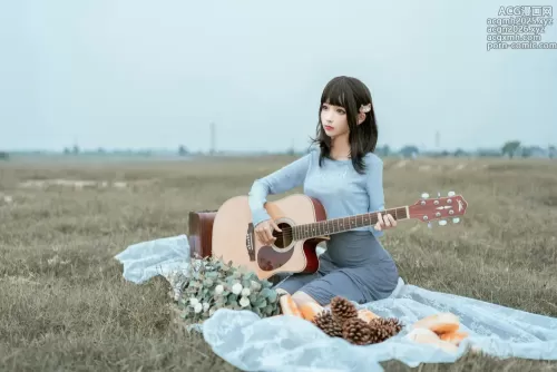 蠢沫沫 - NO.142 吉他妹妹 [50P]