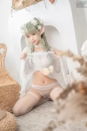 蠢沫沫 - NO.145 尖耳国度 绿精灵 [40P]