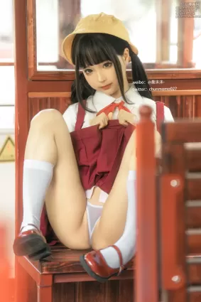 蠢沫沫 - NO.198 红火车 [16P]