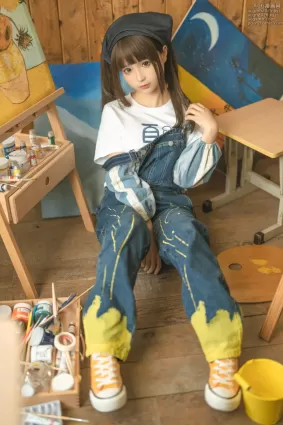 蠢沫沫 - NO.202 小画家 [110P]