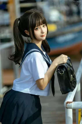 蠢沫沫 – NO.233 海风 [19P]
