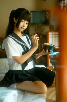 蠢沫沫 – NO.273 居家学妹[22P]